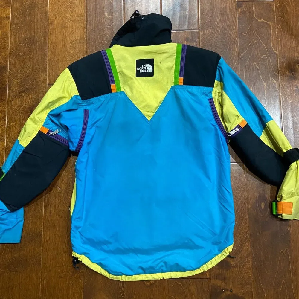 The North Face Vintage 90s Ski Eva Colorblock Jacket Nylon Men's Size Small